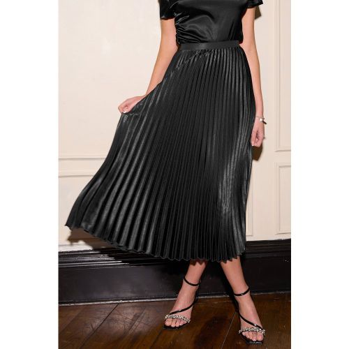 Jupe noire à taille élastique - CUPSHE - Modalova