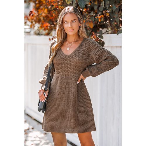 Robe pull en tricot texturé - CUPSHE - Modalova