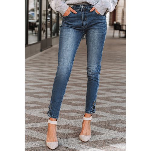 Jeans délavé à jambe fuselée - CUPSHE - Modalova