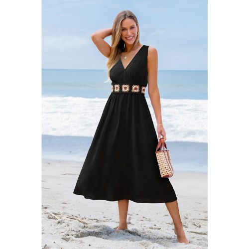 Robe longue sans manches taille cintrée - CUPSHE - Modalova