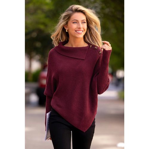 Pull à col montant et manches longues - CUPSHE - Modalova