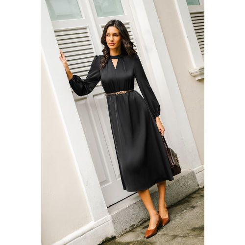 Robe longue à col montant découpe goutte d'eau - CUPSHE - Modalova