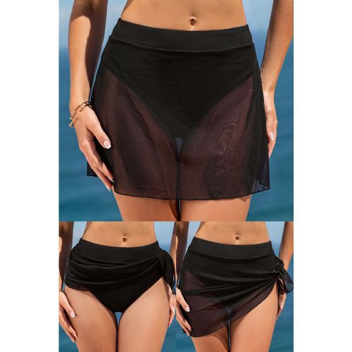 Jupe de bain courte taille haute jambe standard - CUPSHE - Modalova