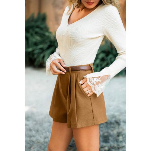 Short plissé à jambe lâche - CUPSHE - Modalova