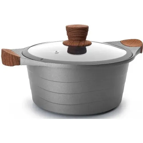 Marmite en aluminium fondu Stilo D.28 cm - Lacor - Modalova