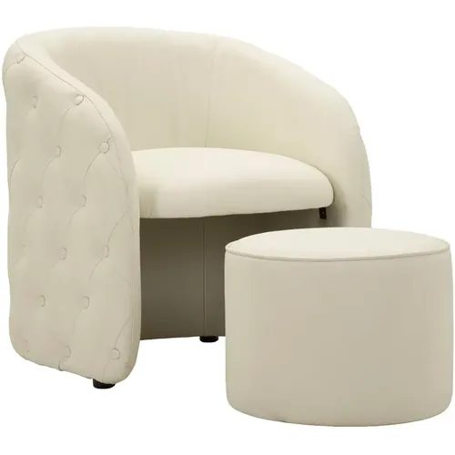 Fauteuil avec tabouret Zagabria - Mauro Ferretti - Modalova