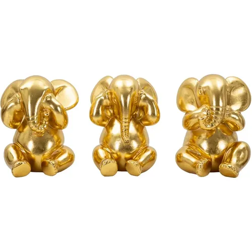 Statuette Elefante Non Vedo/non Sento/ Non Parlo (x3) - Mauro Ferretti - Modalova