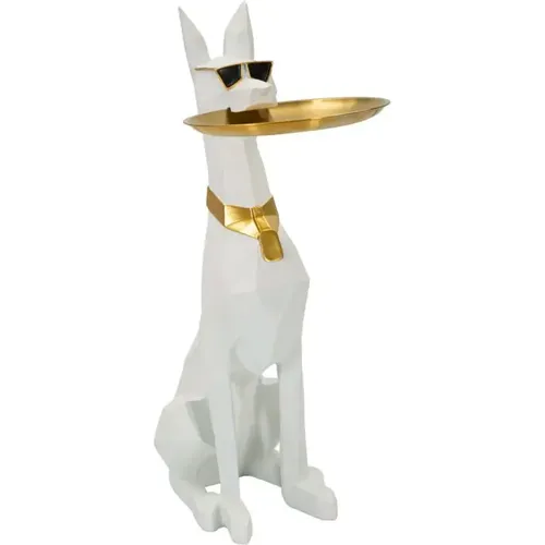 Statuette en résine en forme de chien pitbull - Mauro Ferretti - Modalova