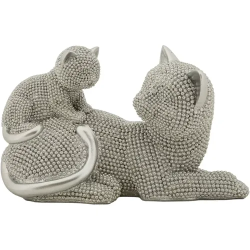 Objet décoratif Gatto Sparky Con Cucciolo - Mauro Ferretti - Modalova