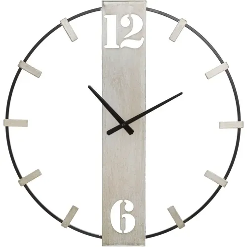 Horloge analogique murale Silvery - Mauro Ferretti - Modalova