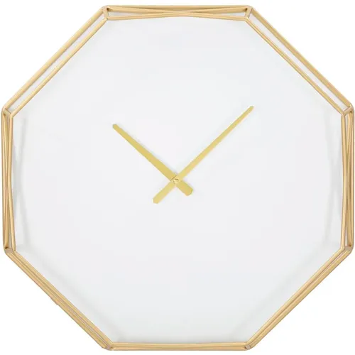 Horloge analogique murale Goldy Octagonal - Mauro Ferretti - Modalova