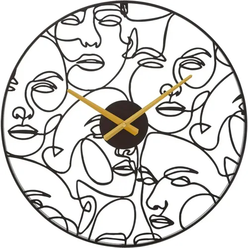 Horloge analogique murale Faces - Mauro Ferretti - Modalova