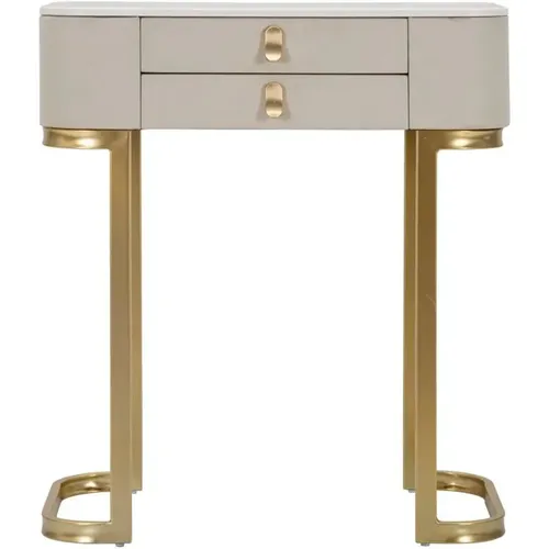 Console de beauté 2 tiroirs - Mauro Ferretti - Modalova