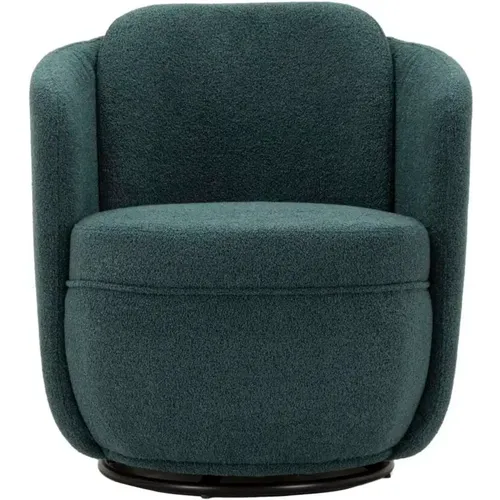Fauteuil Girevole Torino Ottanio Cm 70X72X75 (Altezza Seduta - Mauro Ferretti - Modalova
