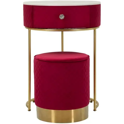 Table de chevet coiffeuse Vellit (x2) - Mauro Ferretti - Modalova