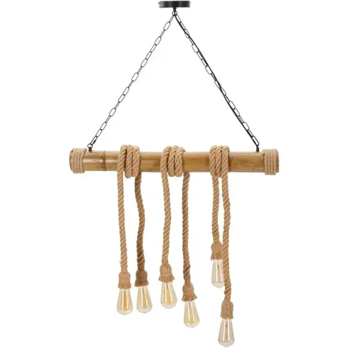 Lampe suspendue en bamboo - Mauro Ferretti - Modalova