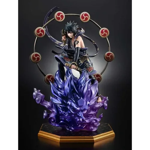 Statuette PVC Naruto Shippuden Precious G.E.M. Sasuke Uchiha Thunder God - Megahouse - Modalova