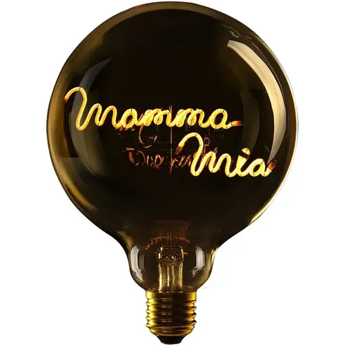 Ampoule LED à poser E27 Mamma Mia - Message in the Bulb - Modalova