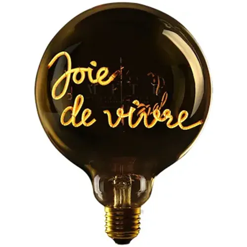 Ampoule LED à poser E27 Joie De Vivre - Message in the Bulb - Modalova