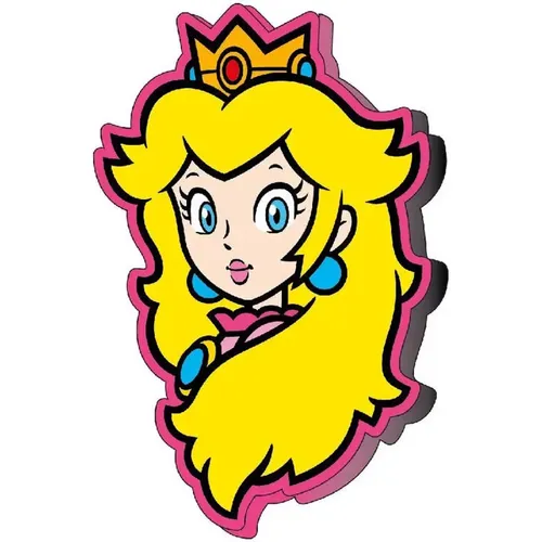 Coussin 3D Super Mario Bros Peach - Nintendo - Modalova