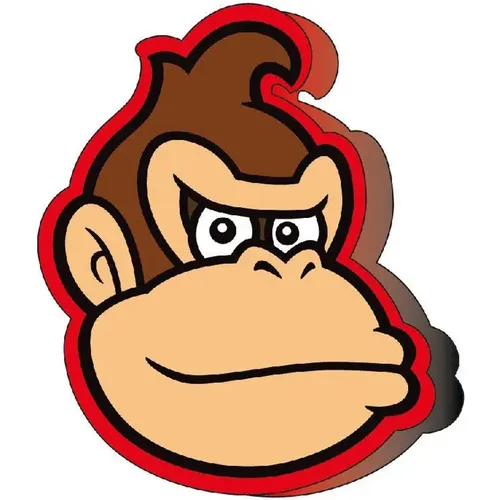 Coussin 3D Super Mario Bros Donkey Kong - Nintendo - Modalova