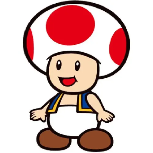Coussin 3D Super Mario Bros Toad - Nintendo - Modalova