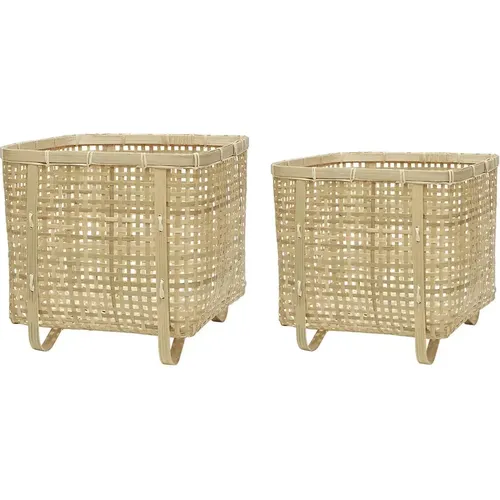 Panier de rangement carré Sporta (x2) - OYOY Living Design - Modalova