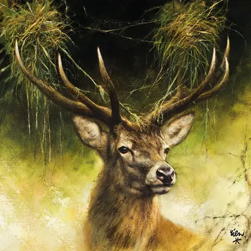 Tableau Cerf Akah (x20) - Akah - Modalova