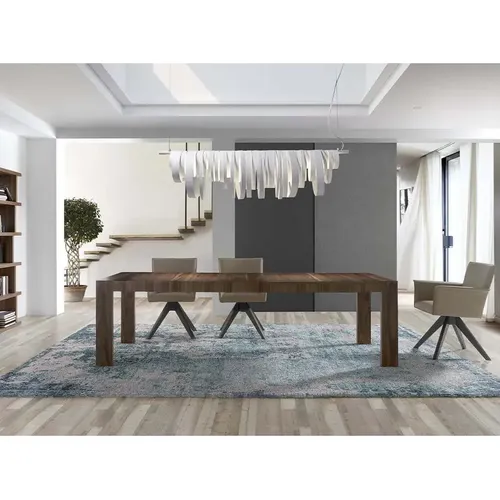 Table à manger extensible en noyer - Angel Cerdà - Modalova