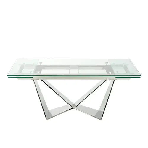 Table à manger extensible en verre - Angel Cerdà - Modalova