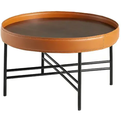 Table basse en bois et acier - Angel Cerdà - Modalova