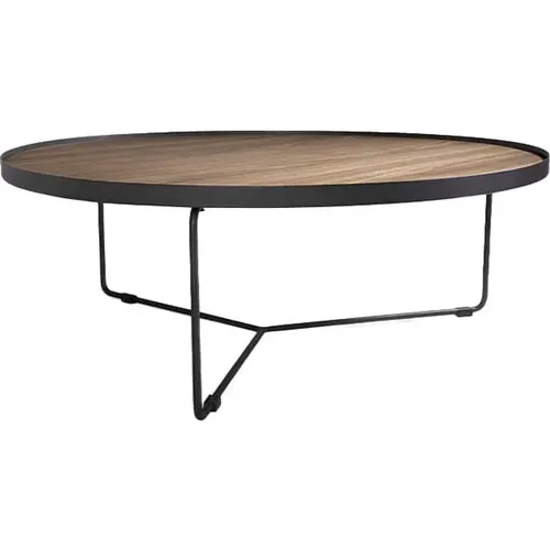 Table basse ronde et acier - Angel Cerdà - Modalova