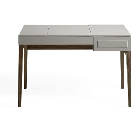 Coiffeuse en bois avec miroir Foggy - Angel Cerdà - Modalova