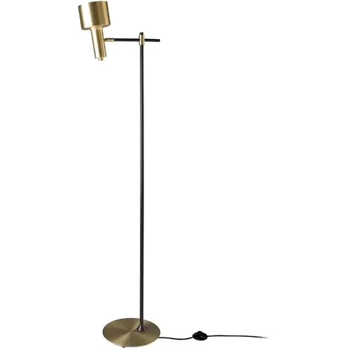 Lampadaire en alu doré et acier - Angel Cerdà - Modalova
