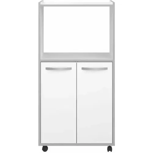 Armoire d'appoint en mélamine chrome - BigBuy Home - Modalova