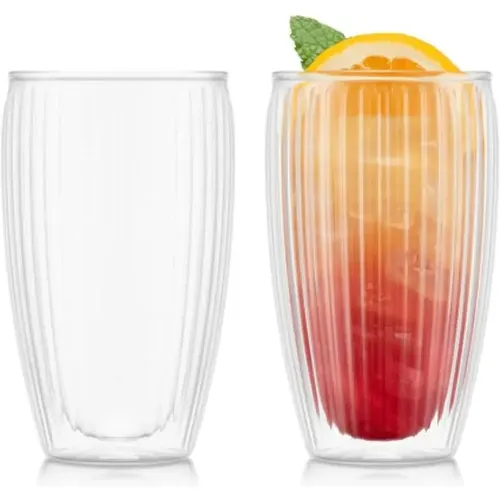 Verre Bodum Stries Pavina (x2) - Bodum - Modalova