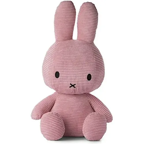 Peluche velours côtelé 50 cm Miffy - Bon Ton Toys - Modalova