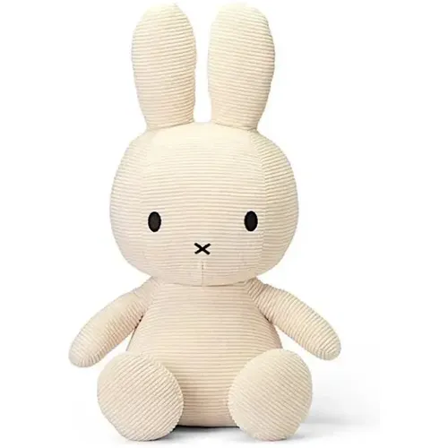 Peluche velours côtelé 50 cm Miffy - Bon Ton Toys - Modalova