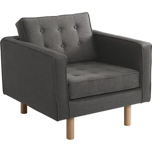 Fauteuil en bois massif Topic - CUSTOM FORM - Modalova
