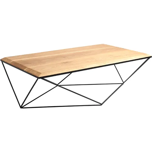 Table basse en bois massif Daryl - CUSTOM FORM - Modalova