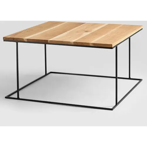 Table basse Walt Solid Wood 80 cm - CUSTOM FORM - Modalova