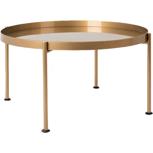 Table basse en metal Hanna - CUSTOM FORM - Modalova