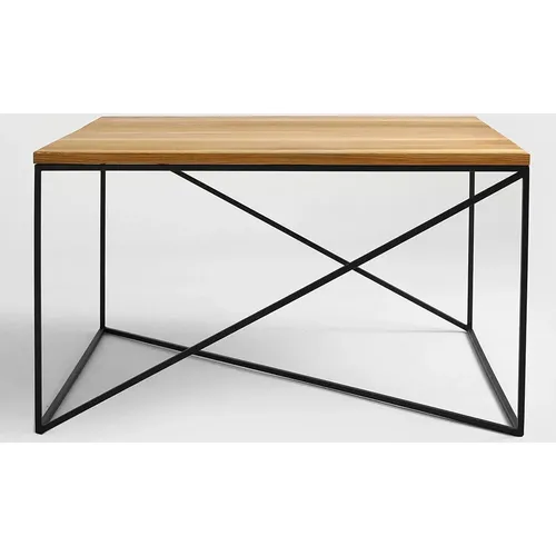 Table basse en bois massif Memo 80 cm - CUSTOM FORM - Modalova