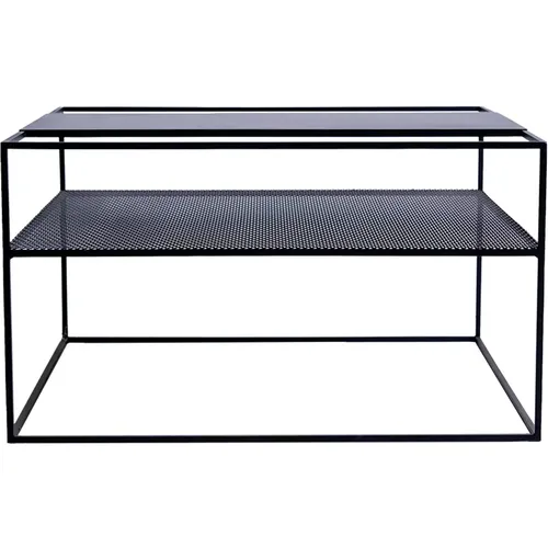 Table basse en metal Matrix 80 cm - CUSTOM FORM - Modalova