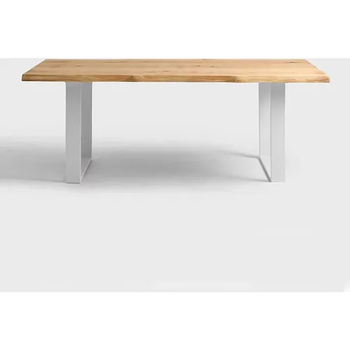 Table en bois massif Feld - CUSTOM FORM - Modalova