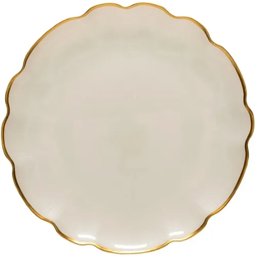 Assiette de présentation en verre avec filet Francesca (x6) - Costa Nova - Modalova