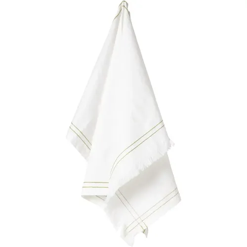 Torchon de cuisine brodé en coton Alessa (x2) - Costa Nova - Modalova