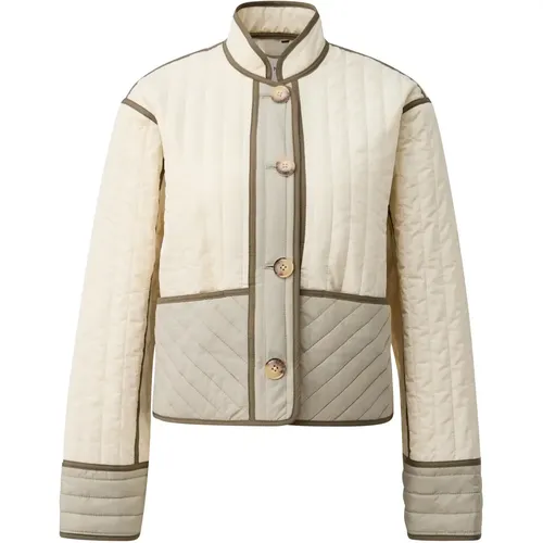 Veste matelassée d'extérieur à coupe ample - comma - Modalova