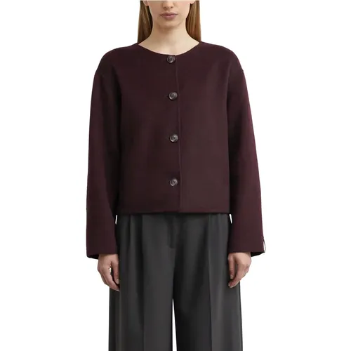 Veste réversible avec écharpe amovible - comma - Modalova