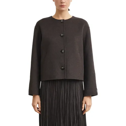 Veste réversible avec écharpe amovible - comma - Modalova